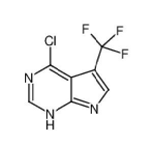 4-Klor-5-(trifluorometil)-7H-pyrrolo[2,3-d]pirimidin No CAS: 1211520-73-8