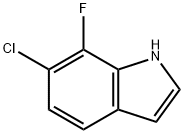 6-Klor-7-Fliyò-1H-Indol Nimewo CAS: 259860-04-3